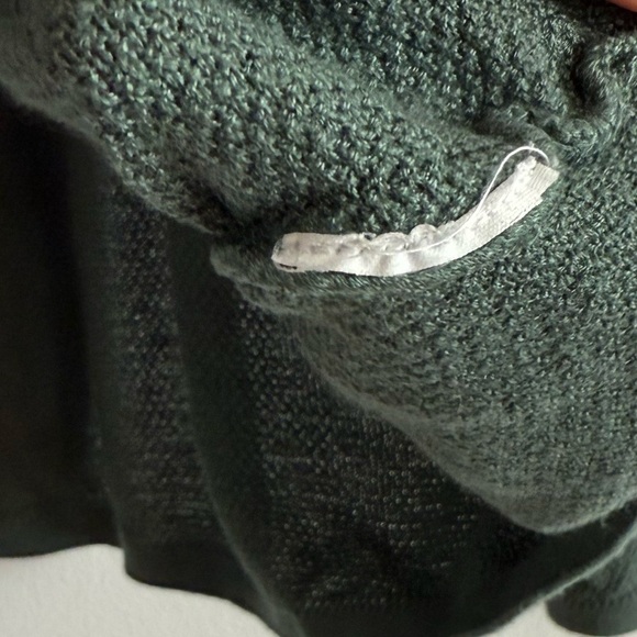 Prana Narcisso Sweater Green Draped Long Sleeve Top - Picture 8 of 11